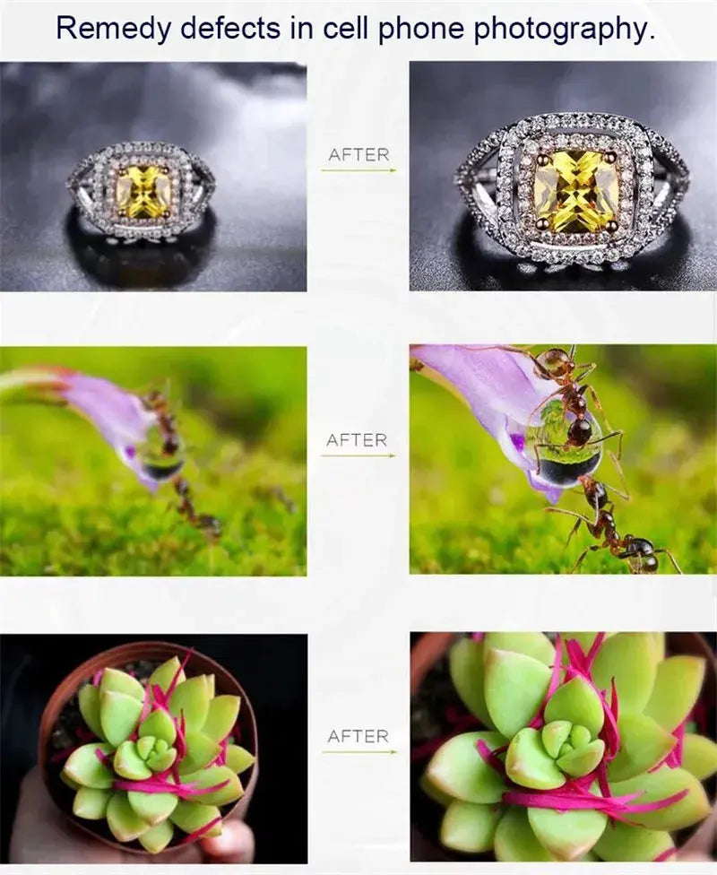 37MM 15X Macro Lens 4K HD Professional Photography Phone Camera Lens - 30X Macro Lens for Smartphone-lens-SWEET T 52