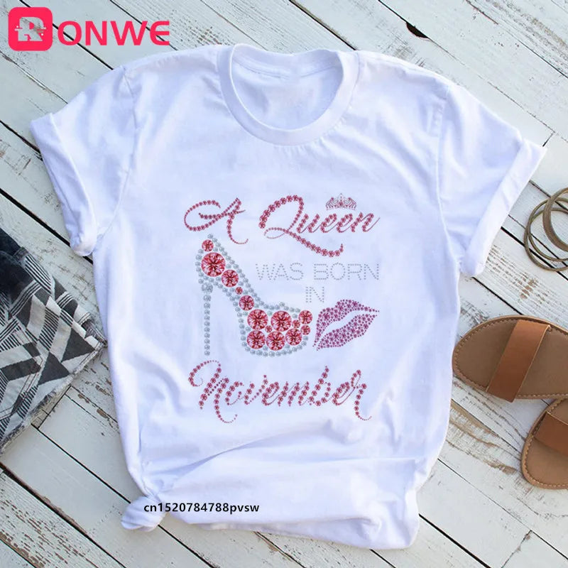 Beautiful African Lady Women T-shirt Girl Sisters Black Lives Matter Funny 90S Print Tops Tee,Drop Ship SWEET T 52