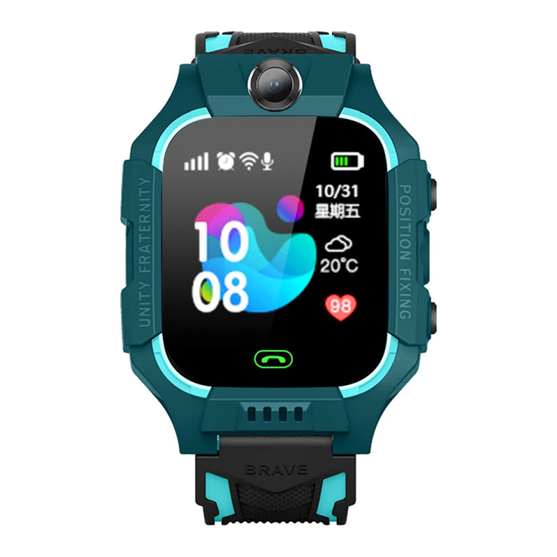 Children's Smart Watch - IP67 Deep Waterproof, GPS Tracker, Camera, SOS Call, Location, Reminder, Anti-Lost Watch-smart watch-SWEET T 52