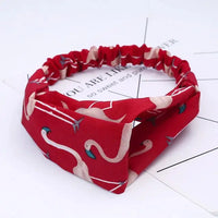Bohemian Criss-Cross Elastic Hair Bands - Knot Headbands for Women & Girls - Bandana Girls Striped Hairwear-Headbands-SWEET T 52