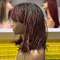 Crochet Braid Hair Bulk Stock Synthetic Short Bob Wig Pre Plucked Kinky Curly Afro Hair Extensions for Women Wholesale Supply Sweet T 52