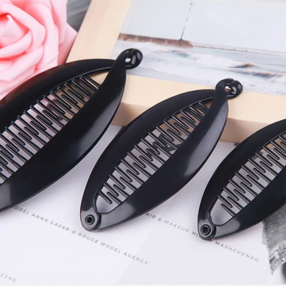 Fish Shape Banana Claw Clips