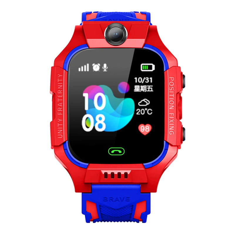 Children's Smart Watch - IP67 Deep Waterproof, GPS Tracker, Camera, SOS Call, Location, Reminder, Anti-Lost Watch-smart watch-SWEET T 52