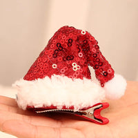 2025 New Christmas Hair Clip - Christmas Tree Hat Headwear, Hair Accessory for Women, Holiday Party Decoration