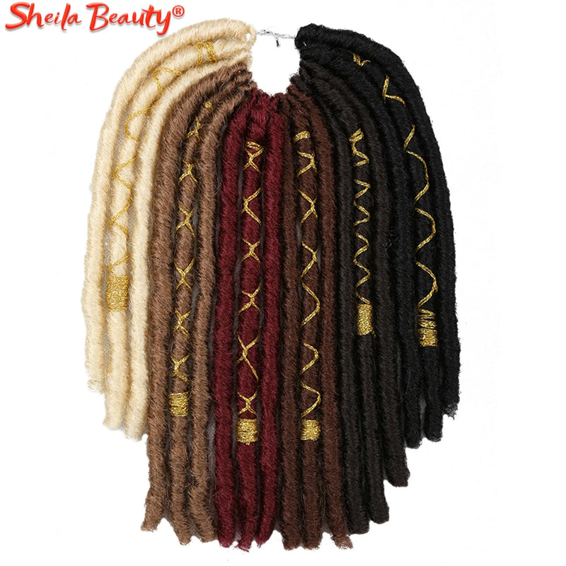 Crochet Jumbo Hair Dreadlocks/Faux Locs Braiding Hair Extensions. Synthetic Decorative Braids for Women & Girls