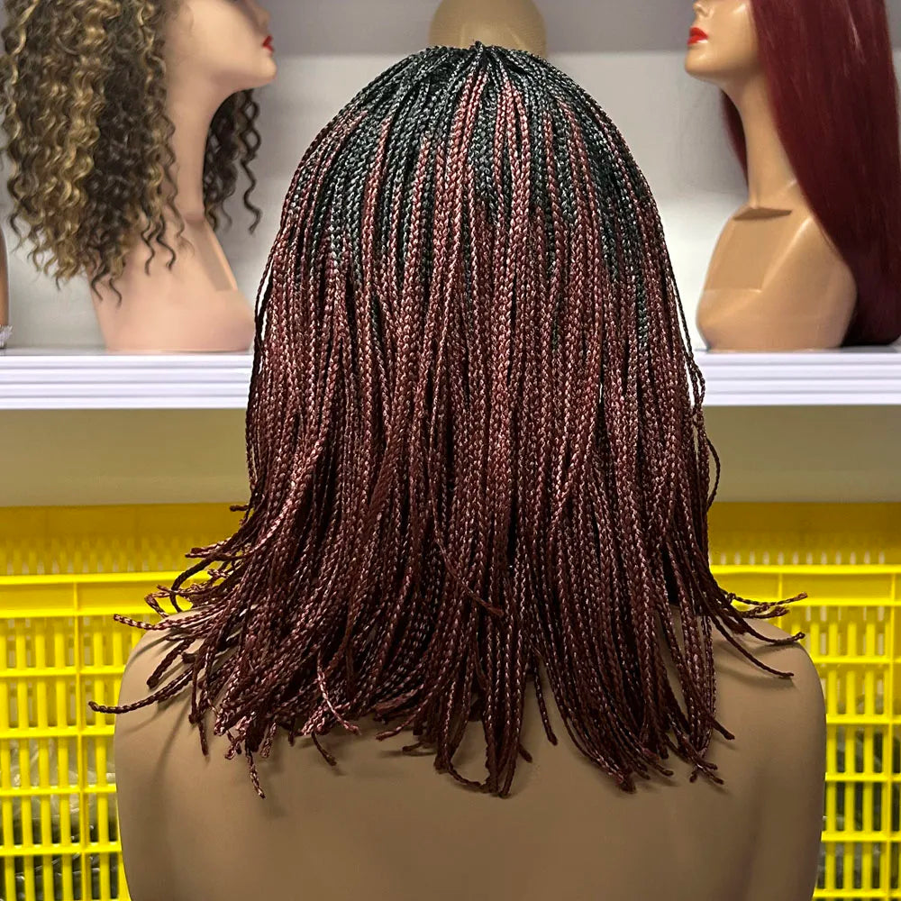 Crochet Braid Hair Bulk Stock Synthetic Short Bob Wig Pre Plucked Kinky Curly Afro Hair Extensions for Women Wholesale Supply Sweet T 52