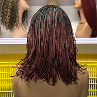 Crochet Braid Hair Bulk Stock Synthetic Short Bob Wig Pre Plucked Kinky Curly Afro Hair Extensions for Women Wholesale Supply Sweet T 52