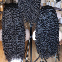 Drop Shipping Vendor Human Hair HD 13x4 Transparent Lace Front Wigs Virgin Vietnamese Human Hair Raw Burmese Curly Hair Wigs Sweet T 52