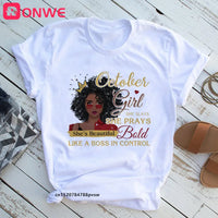 Beautiful African Lady Women T-shirt Girl Sisters Black Lives Matter Funny 90S Print Tops Tee,Drop Ship SWEET T 52