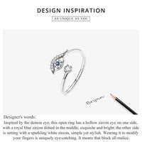 925 Sterling Silver Open Adjustable Rings for Women & Girls. Wedding, Engagement, Anniversary or Gift Rings-ring-SWEET T 52