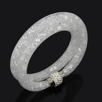 Crystal Mesh Net Double Bracelets, Multicolor Crystal Charm Bracelets For Women & Girls-Bracelet-SWEET T 52