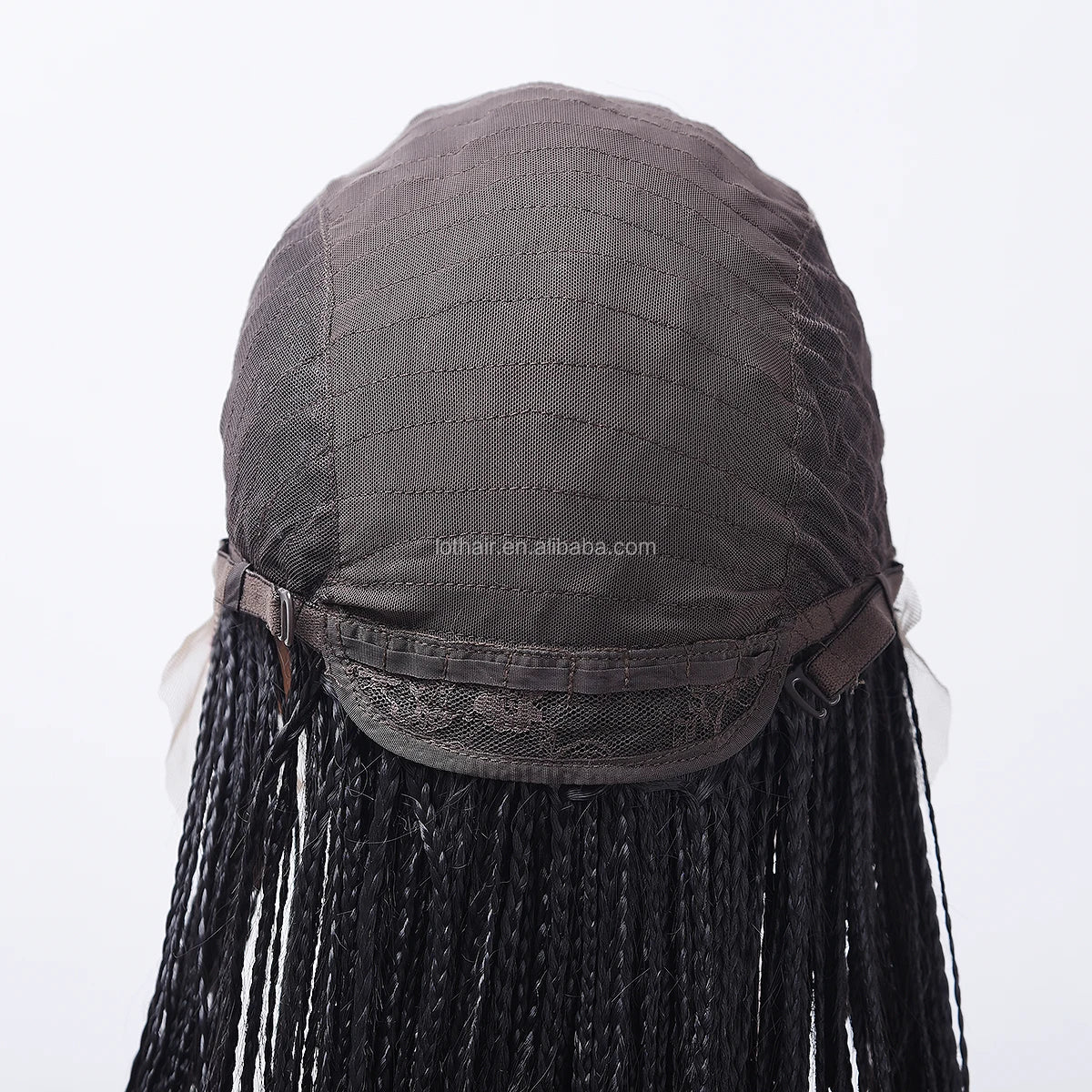 Micro Braiding Synthetic Hair Lace Front Wigs and Braided Wigs for Women