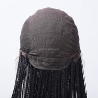 Micro Braiding Synthetic Hair Lace Front Wigs and Braided Wigs for Women