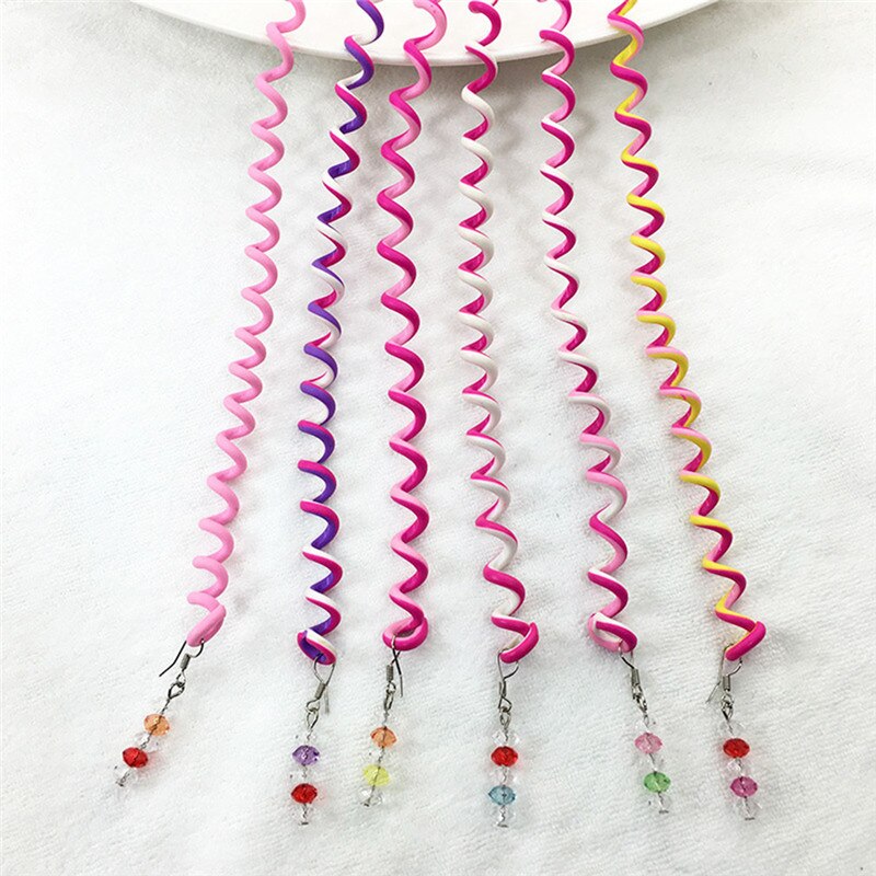 Girls' Hair Decorations for Cornrows, Braids, Dreadlocks & Natural Hair - Curlers in Bright Colors