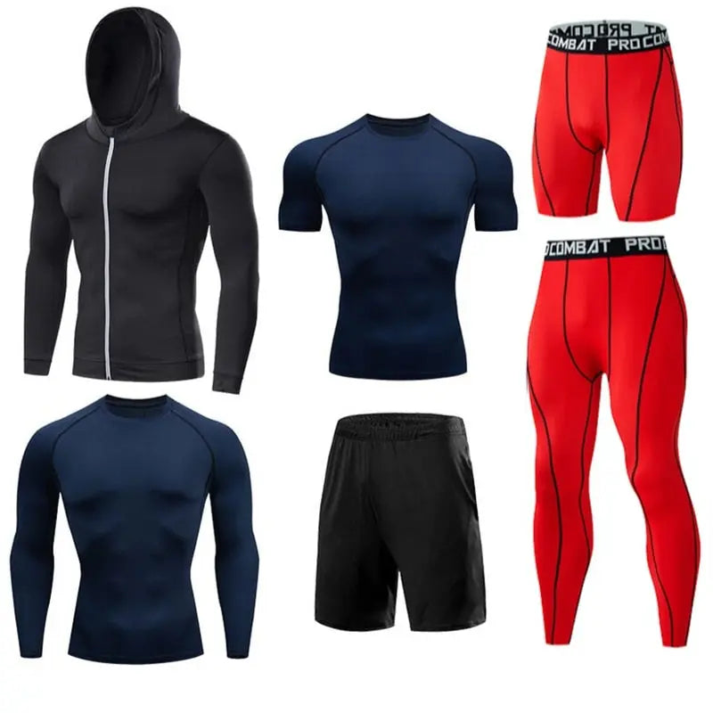 Quick Drying Elastic T-Shirt for Men & Boys, Anti-Wrinkle in 8 Solid Colors for Gym or Sports