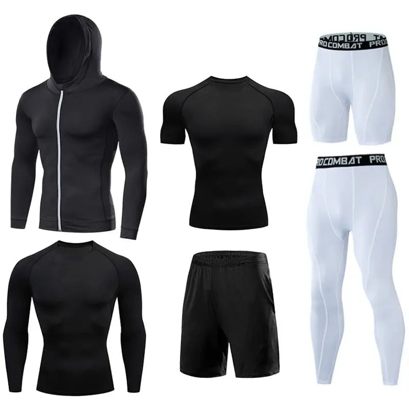 Quick Drying Elastic T-Shirt for Men & Boys, Anti-Wrinkle in 8 Solid Colors for Gym or Sports