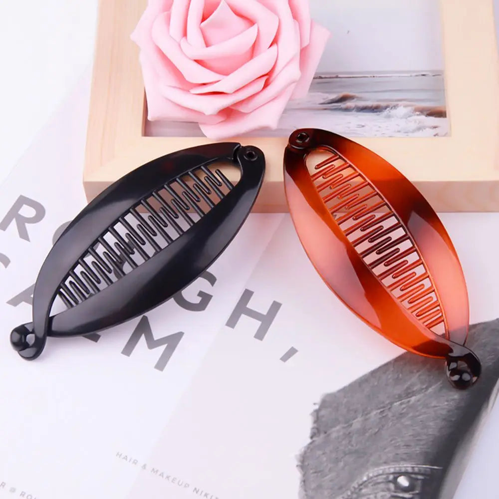 Fish Shape Banana Claw Clips