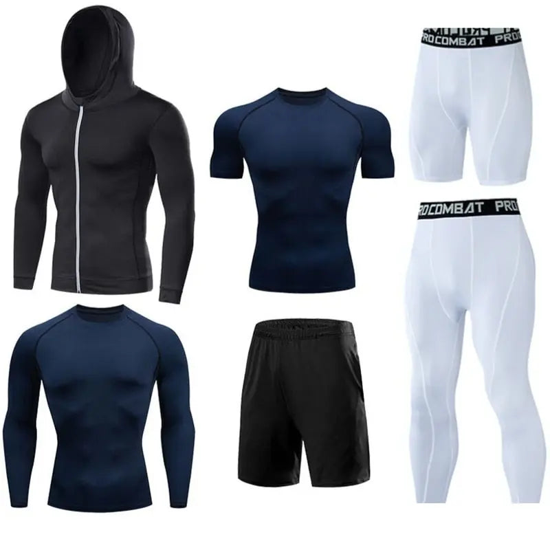 Quick Drying Elastic T-Shirt for Men & Boys, Anti-Wrinkle in 8 Solid Colors for Gym or Sports