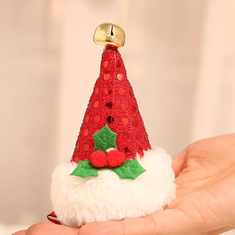 2025 New Christmas Hair Clip - Christmas Tree Hat Headwear, Hair Accessory for Women, Holiday Party Decoration