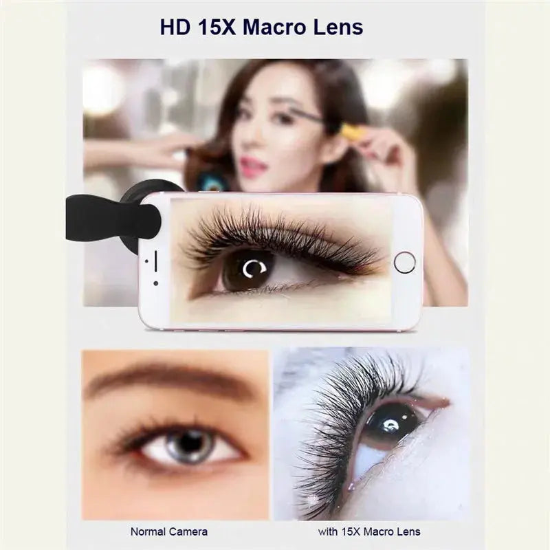 37MM 15X Macro Lens 4K HD Professional Photography Phone Camera Lens - 30X Macro Lens for Smartphone-lens-SWEET T 52