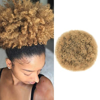 Afro Puff Kinky Curly Drawstring Ponytail - 4, 6 & 8 Inch, 8 Shades