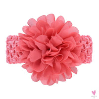 Head Band for Infants/Toddlers - Girls' Headbands, Chiffon Flower, Soft Stretchy Hair Band Accessories Sweet T 52