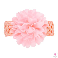 Head Band for Infants/Toddlers - Girls' Headbands, Chiffon Flower, Soft Stretchy Hair Band Accessories Sweet T 52