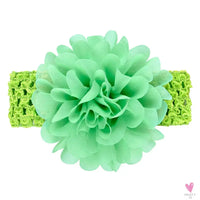 Head Band for Infants/Toddlers - Girls' Headbands, Chiffon Flower, Soft Stretchy Hair Band Accessories Sweet T 52