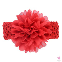 Head Band for Infants/Toddlers - Girls' Headbands, Chiffon Flower, Soft Stretchy Hair Band Accessories Sweet T 52