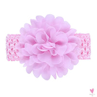 Head Band for Infants/Toddlers - Girls' Headbands, Chiffon Flower, Soft Stretchy Hair Band Accessories Sweet T 52