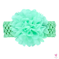 Head Band for Infants/Toddlers - Girls' Headbands, Chiffon Flower, Soft Stretchy Hair Band Accessories Sweet T 52