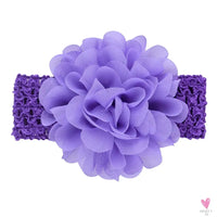 Head Band for Infants/Toddlers - Girls' Headbands, Chiffon Flower, Soft Stretchy Hair Band Accessories Sweet T 52