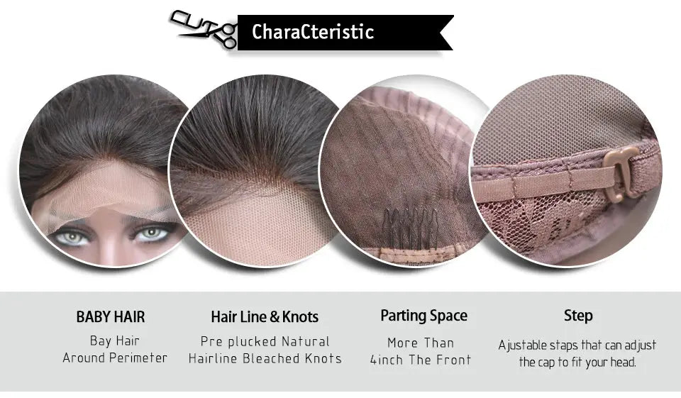 Short Pixie Cut Wigs, Wear And Go - Dovetail Straight Highlight Blonde Remy Human Hair Mullet Wigs - SWEET T 52