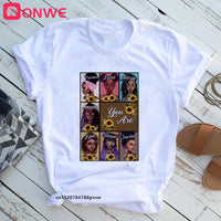 Beautiful African Lady Women T-shirt Girl Sisters Black Lives Matter Funny 90S Print Tops Tee,Drop Ship SWEET T 52
