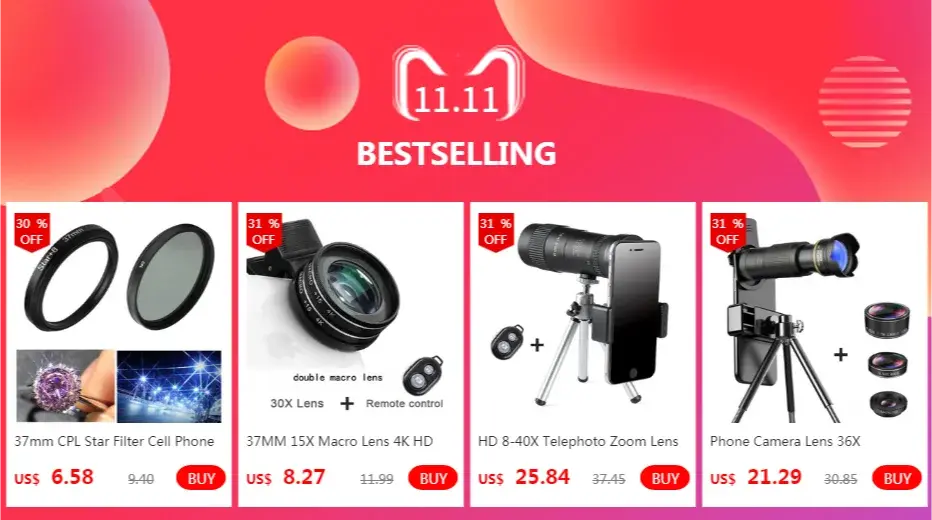 37MM 15X Macro Lens 4K HD Professional Photography Phone Camera Lens - 30X Macro Lens for Smartphone-lens-SWEET T 52