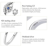 925 Sterling Silver Open Adjustable Rings for Women & Girls. Wedding, Engagement, Anniversary or Gift Rings-ring-SWEET T 52