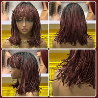 Crochet Braid Hair Bulk Stock Synthetic Short Bob Wig Pre Plucked Kinky Curly Afro Hair Extensions for Women Wholesale Supply Sweet T 52