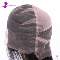 Highlight Brown Silk Base Wigs, Human Hair. Glueless Human Hair Wigs with Brown Roots, 200 Density Lace Front Wigs, Short Bob Wigs Sweet T 52