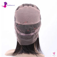 Highlight Brown Silk Base Wigs, Human Hair. Glueless Human Hair Wigs with Brown Roots, 200 Density Lace Front Wigs, Short Bob Wigs Sweet T 52