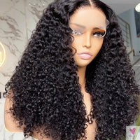 Human Hair HD 13x4 Transparent Lace Front Wigs - Virgin Vietnamese Human Hair, Raw Burmese Curly Hair Wigs Sweet T 52