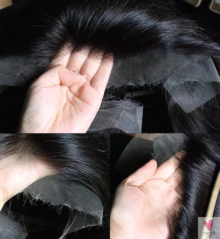 Human Hair HD 13x4 Transparent Lace Front Wigs - Virgin Vietnamese Human Hair, Raw Burmese Curly Hair Wigs Sweet T 52