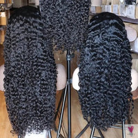 Human Hair HD 13x4 Transparent Lace Front Wigs - Virgin Vietnamese Human Hair, Raw Burmese Curly Hair Wigs Sweet T 52