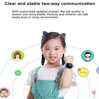 Kids 4G Smart Watch - SOS, GPS Location, Video Call, Sim Card. Child Smart Watch/Camera, Waterproof Watch For Boys Girls Sweet T 52