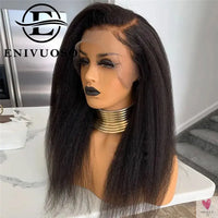 Kinky Straight Synthetic Lace Front Wigs for Women - 13x4/13X6 Lace Front Wig, Pre-Plucked Sweet T 52