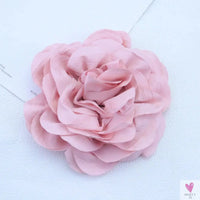 Large Flower - 16 cm Temperament Brooch Pin/Hair Pin - Handmade Flower, Versatile Clothing Accessory, Chest Flower Corsage Sweet T 52