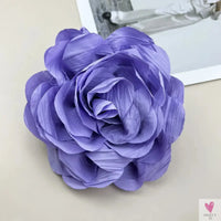Large Flower - 16 cm Temperament Brooch Pin/Hair Pin - Handmade Flower, Versatile Clothing Accessory, Chest Flower Corsage Sweet T 52