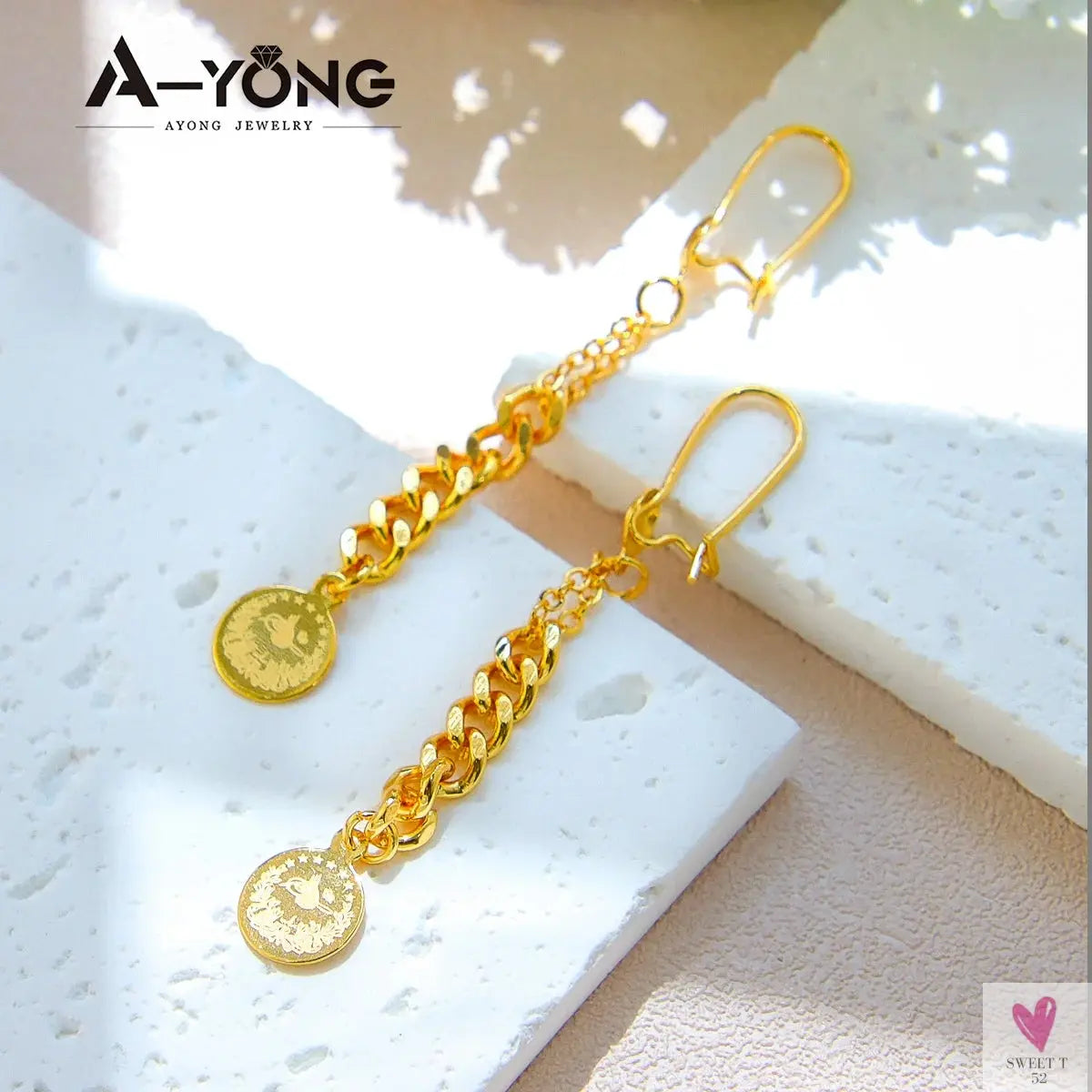 Luxury Arabic Gold Color Coins Necklace Set 21k Gold Plated Turkish Coin Chains Islamic Muslim Women Wedding Party Jewelry Sweet T 52