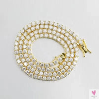 Luxury Men/Women Hip Hop "Iced Out" Fine Jewelry, 2MM 3MM 4MM 5MM Lab Diamond, Tennis Chain Necklace Sweet T 52