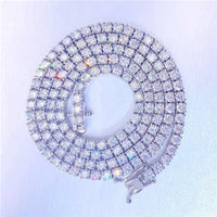 Luxury Men/Women Hip Hop "Iced Out" Fine Jewelry, 2MM 3MM 4MM 5MM Lab Diamond, Tennis Chain Necklace Sweet T 52