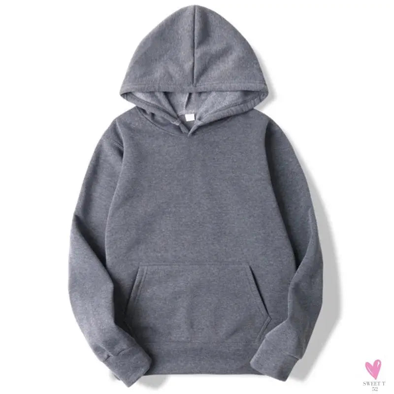 Men's Casual Solid Color Hoodies. Men's Hip Hop Hooded Sweatshirts/Pullovers in 10 Colors-Coats & Jackets-SWEET T 52
